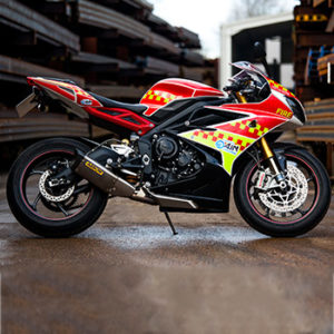 Biker Down gets on the road with AJN sponsorship