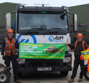 Air ambulance receives £10k boost from AJN