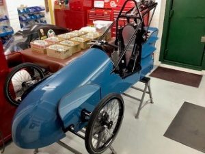 A view of the sapheria car that AJN helped support the construction of