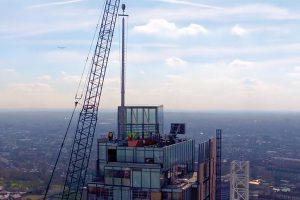 A view of the top of the Imperial College London