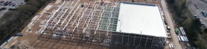 Construction of new Parvalux HQ motors on with 1,200 tonnes of AJN steel