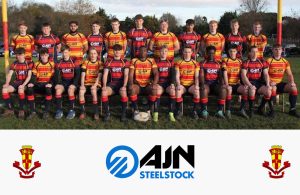 AJN U16 ravens posing for a rugby team photo