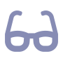 Glasses employment benefit icon
