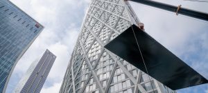 AJN steel bridges the gap in Canary Wharf
