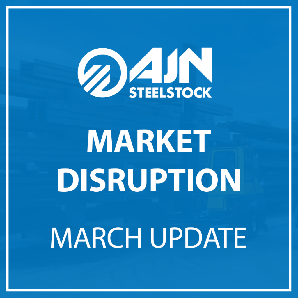 Steel prices are expected to increase and we will give notice of any changes at the earliest opportunity.