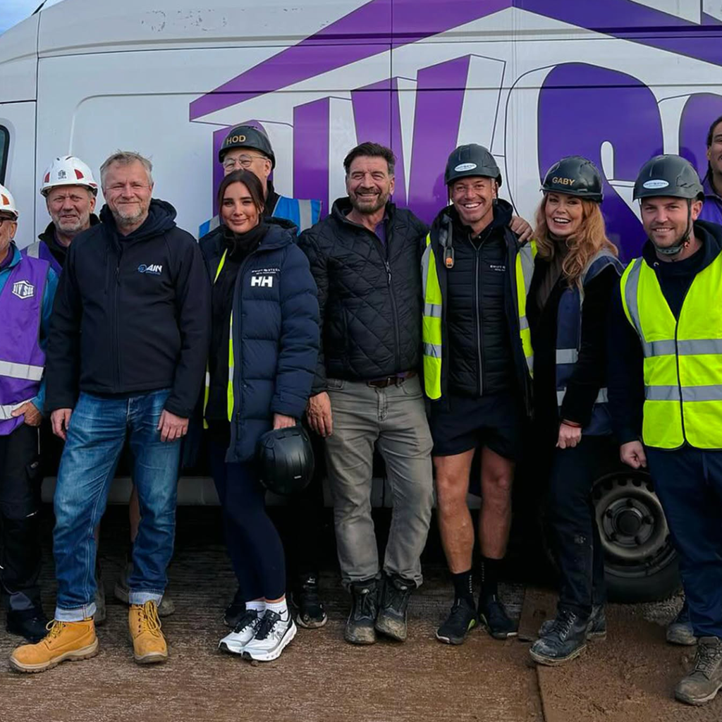 AJN is proud to have donated a range of Universal Columns, Flar Bars and Hollow Sections to the DIY SOS team in Feniton, Devon to help Georgie and her three young children.